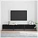 Mobile TV Rovere nero 240 x 35 x 41 cm Legno multistrato - Foto miniatura 2