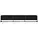 Mobile TV Rovere nero 240 x 35 x 41 cm Legno multistrato - Foto miniatura 6