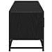 Mobile TV Rovere nero 240 x 35 x 41 cm Legno multistrato - Foto miniatura 7