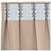Tende con tende 2 pcs Talpa 245x140cm Poliestere - Foto miniatura 5