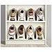 Organizzatore Compatto Per Scarpe Shoe In Sei Pezzi Colore Naturale Design Impilabile Materiale Resistente Salvaspazio Ideale Per Conservare Scarpe E Accessori - Foto miniatura 6