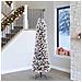 Albero di Natale artificiale con 300 LED Bianco 240 cm - Foto miniatura 2