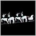 Renne LED 5 pcs Argento Tessuto - Foto miniatura 6