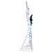 Renne LED 5 pcs Argento Tessuto - Foto miniatura 8