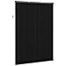 Tenda Veneziana Regolabile Nero 213 x 130 cm PVC - Foto miniatura 6