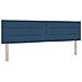 Letto a molle con materasso Blu 180 x 200 cm Tessuto - Foto miniatura 5