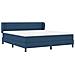 Letto a molle con materasso Blu 180 x 200 cm Tessuto - Foto miniatura 6