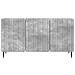 Mobile TV Grigio Cemento 99 x 34,5 x 52 cm Legno ingegnerizzato - Foto miniatura 4