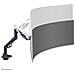 DS70-256BL1 Braccio per monitor gaming 24-57" - molla a gas - Topfix - 180°-stop - Foto miniatura 8