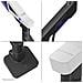 DS70-256BL1 Braccio per monitor gaming 24-57" - molla a gas - Topfix - 180°-stop - Foto miniatura 17