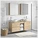 Set di mobili per il bagno 5 pcs Rovere Sonoma - Foto miniatura 4