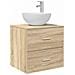 Set di mobili per il bagno 5 pcs Rovere Sonoma - Foto miniatura 5