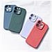 Custodia In Silicone Compatibile Con Magsafe Per Iphone 15 Pro Max - Blu - Foto miniatura 2