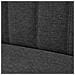 Divano in Stoffa 117x55,5x77 cm Grigio Scuro - Foto miniatura 2