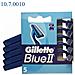 Gillette Blue Ii Rasoio Usa E Getta Bilama 5 Pz - Foto miniatura 1