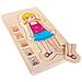 Puzzle A Strati Anatomia Ragazza - Foto miniatura 1