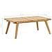 Tavolino da Caffè per Giardino 90x55x35 cm Massello di Acacia - Foto miniatura 6