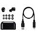 S300W True Wireless Earbuds Basic con Custodia di Ricarica Colore Nero - Foto miniatura 8