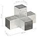 Connettore Per Pali A Forma Di X In Metallo Zincato 91x91 Mm - Foto miniatura 6
