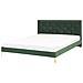 Letto In Velluto Verde 180 X 200 Cm Limoux - Foto miniatura 11