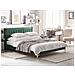 Letto In Velluto Verde 180 X 200 Cm Limoux - Foto miniatura 14