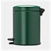 Pattumiera a Pedale NewIcon 3L Verde - Foto miniatura 1