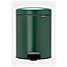 Pattumiera a Pedale NewIcon 3L Verde - Foto miniatura 4