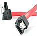 18" Latching SATA Cable M / M 1 Right Angle - Foto miniatura 1