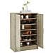 Scarpiera Rovere Sonoma 60x35x92 cm in Truciolato - Foto miniatura 7
