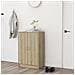Scarpiera Rovere Sonoma 60x35x92 cm in Truciolato - Foto miniatura 8