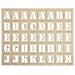 120 Lettere Di Legno Per Lavagna Letterboard 3 X 2,4 Cm - Foto miniatura 1