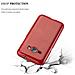 Custodia Compatibile Con Samsung Galaxy J1 2016 In Rosso - Coperchio Protettivo In Silicone Tpu Flessibile Con Design Spazzolato - Foto miniatura 4