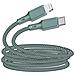 Cavo Riciclabile Da Usb-c A Lightning 2m Potenza 3a - Verde - Foto miniatura 1