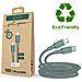 Cavo Riciclabile Da Usb-c A Lightning 2m Potenza 3a - Verde - Foto miniatura 4