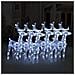 Renne Di Natale 6 Pz Bianco Freddo 240 Led In Acrilico - Foto miniatura 1