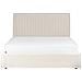 Letto Contenitore Tessuto Beige 160 X 200 Cm Vion - Foto miniatura 4
