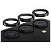 Protezione Dell'obiettivo Per Samsung Galaxy S24/s23/s23+ Hoops, Nero - Foto miniatura 4