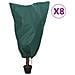 Coperture Con Coulisse Per Piante 8pz 70 G /m 0,8x0,8 M - Foto miniatura 1