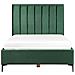 Letto Matrimoniale Con Contenitore Velluto Verde Scuro 140 X 200 Cm Sezanne - Foto miniatura 6