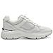 Leisure Trainers White Sneakers Pelle Scarpe Donna Bianco Eu 36, 1-23734-42 100 - Foto miniatura 3