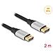 Cavo DisplayPort 16K 60 Hz 2 m argento metallo - Foto miniatura 2