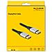 Cavo DisplayPort 16K 60 Hz 2 m argento metallo - Foto miniatura 3
