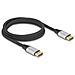 Cavo DisplayPort 16K 60 Hz 2 m argento metallo - Foto miniatura 1