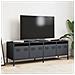 Mobile Tv Antracite 135x39x43,5 Cm Acciaio Laminato A Freddo - Foto miniatura 3