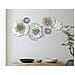 Decorazione In Metallo 3d Fiori 12 - Multicolore - Metallo - 119x8x60 Cm - Foto miniatura 7