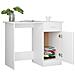 Lusso Casadino -  Scrivania Bianca 100x50x76 Cm In Legno Multistrato - Foto miniatura 5