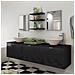 Lusso Casadino -  Set Mobili Da Bagno Con Lavabo 8 Pz Nero - Foto miniatura 8