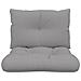 Cuscini Per Pallet 2 Pz Grigi In Tessuto - Foto miniatura 4