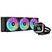 Ki tRaffreddamento a Liquido LQ360 WH Ventole 120 mm Colore Nero - Foto miniatura 1