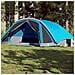 Tenda Familiare Cabina per 6 Persone Blu Impermeabile - Foto miniatura 1